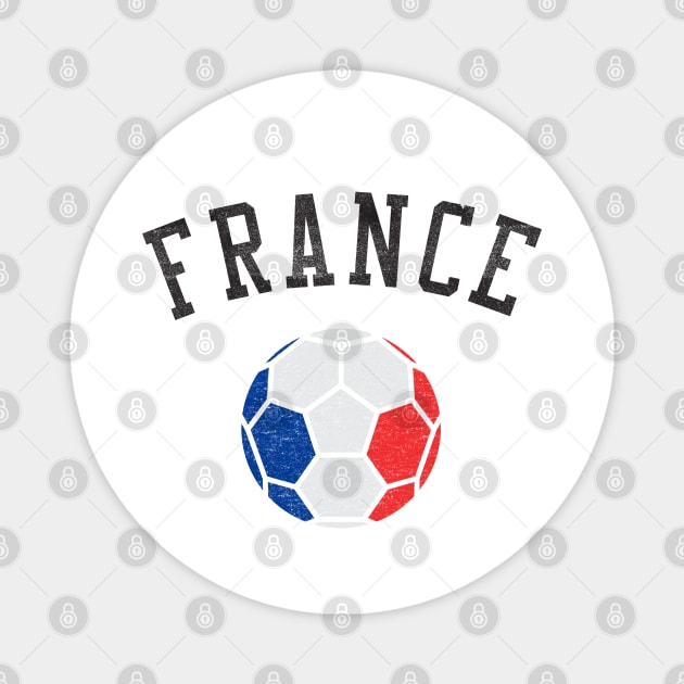 France Soccer Team Heritage Flag Magnet by ryanjaycruz